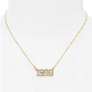 🌟5 for $25🌟 NWT Crystal Birth Year Pendant Necklace - 1998